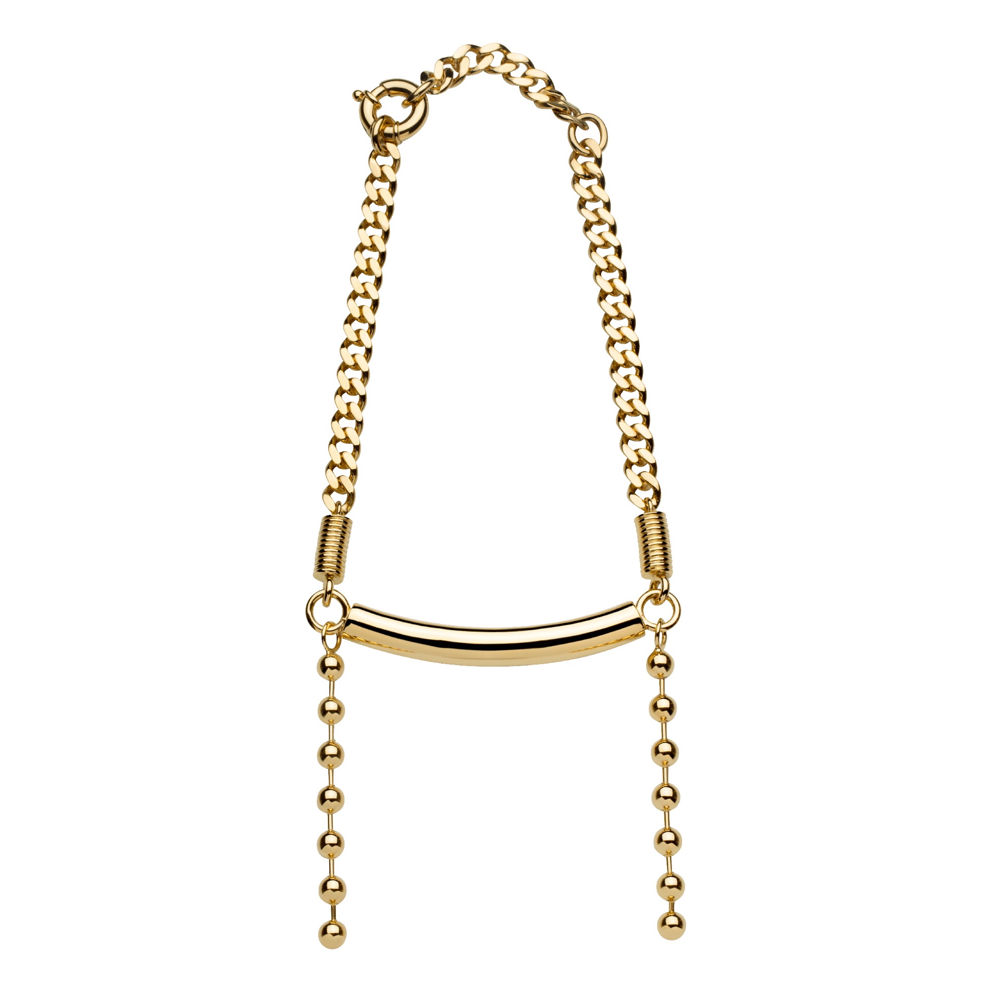 Unisex Choker Gold Plated