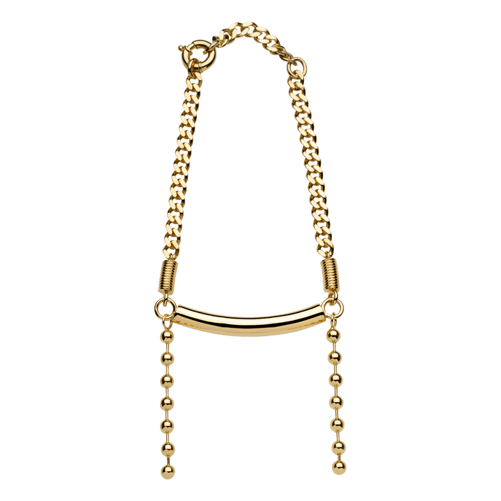 Unisex Choker Gold Plated