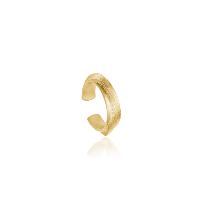 Vega Relief 18K Gold Ear cuff