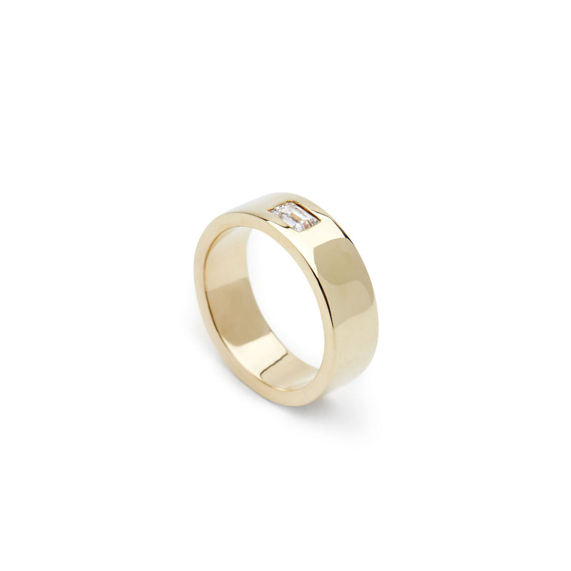 Veracity 18kt Guld, Hvidguld eller Rosaguld Ring m. Lab-Grown Diamant