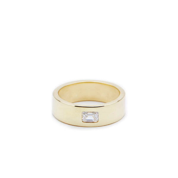 Veracity 18K Gold, Whitegold or Rosegold Ring w. Lab-Grown Diamond