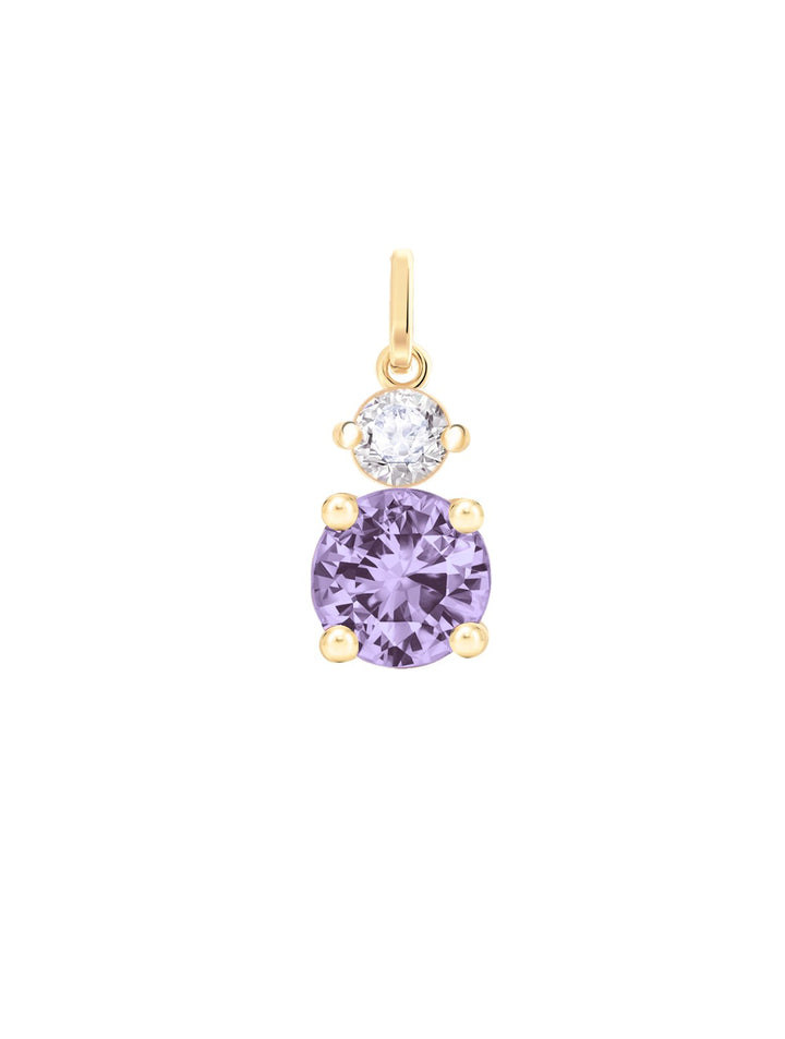 Your Way N°7 18K Gold Pendant w. Tanzanite & Diamond
