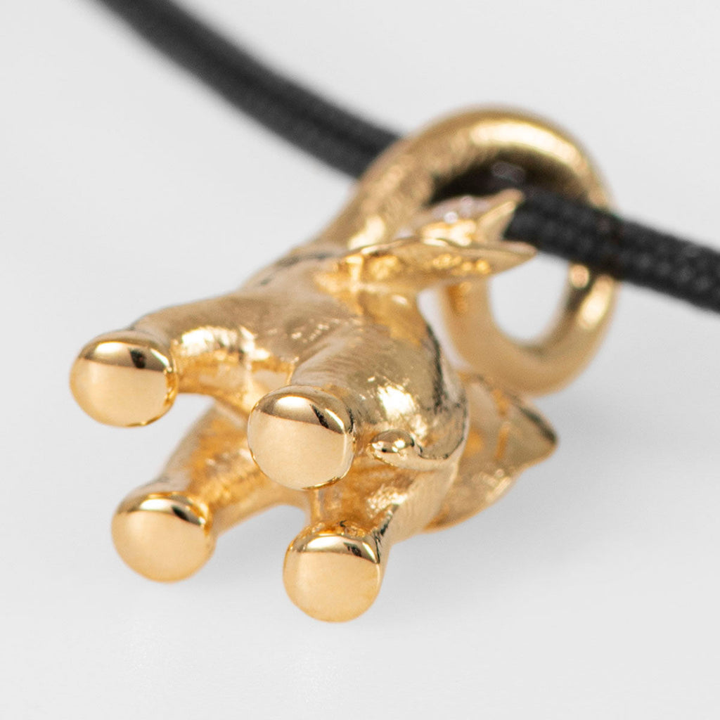 Elephant My Little World 18K Gold Bracelet w. Diamond