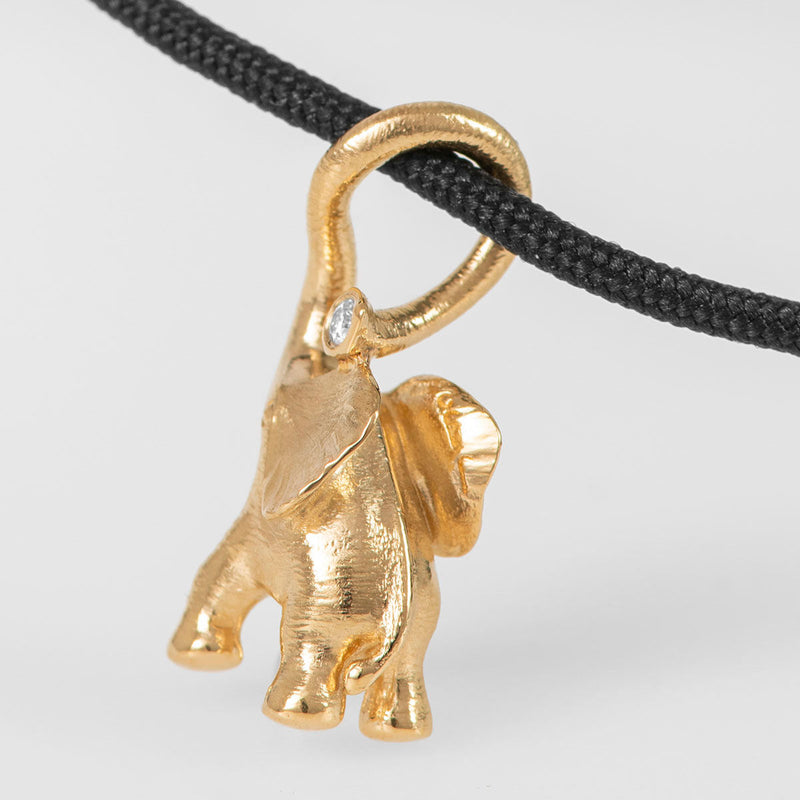 Elephant My Little World 18K Guld Armbånd m. Diamant