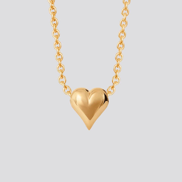 Heart 18K Goldverschluss für Halskette