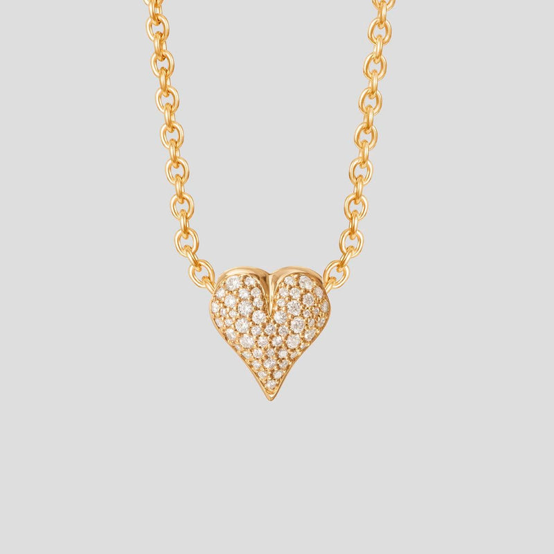 Ole Lynggaard Heart 18K Gold Clasp for Necklace w. Diamonds – The Jewellery  Room