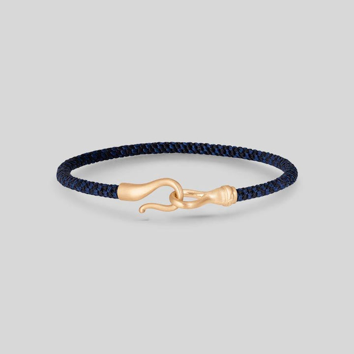 Midnight theme Life men's 18K Gold Bracelet