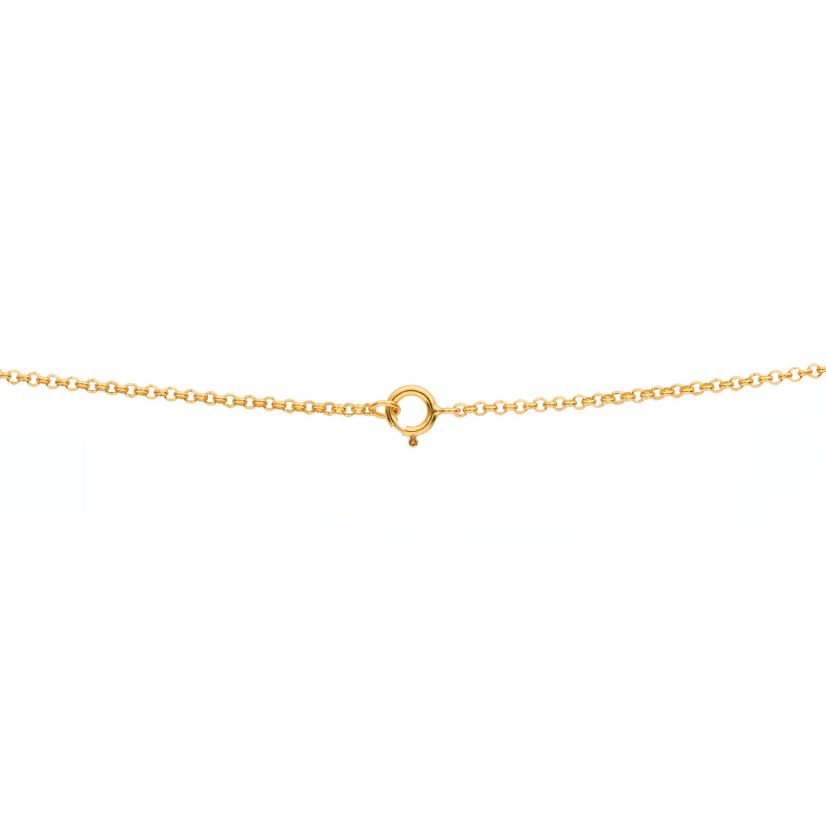 Bud 18K Gold Anklet