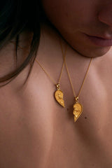 IX Forever Love Gold Plated  Pendant