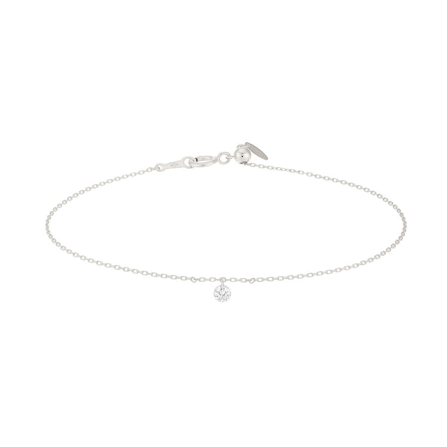 Danaé 18K Gold, Whitegold or Rosegold Bracelet w. Diamond