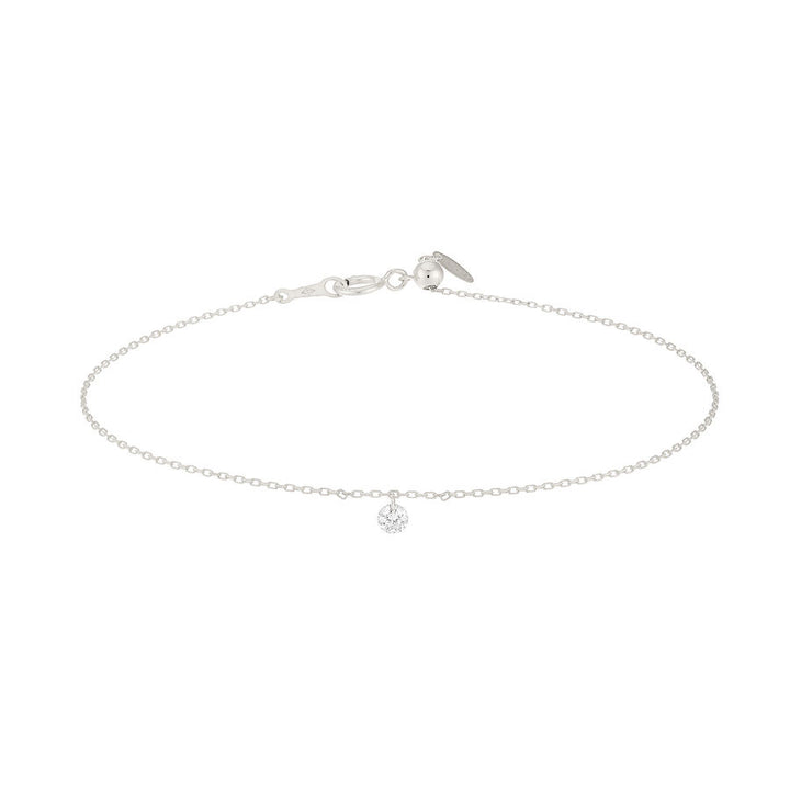 Danaé 18K Gold, Whitegold or Rosegold Bracelet w. Diamond