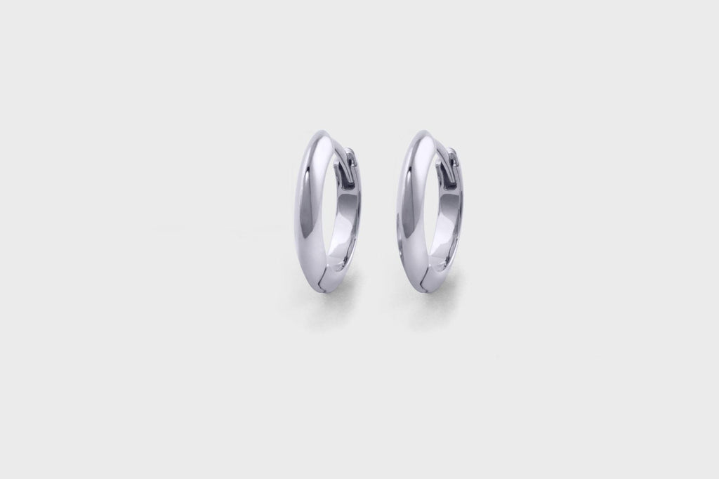 IX Edge Silver Earring