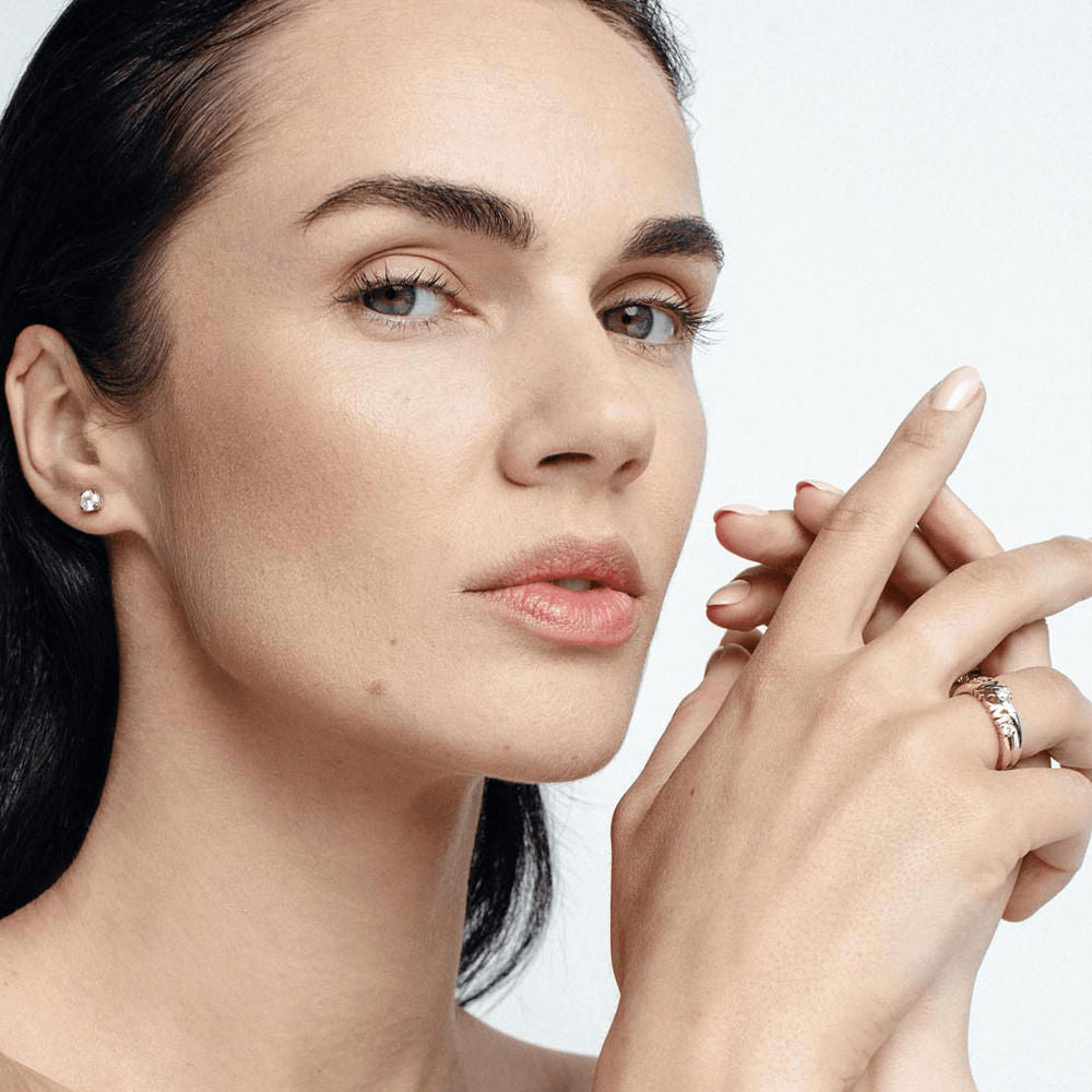 Becoming Boy 14K Whitegold Ring w. Lab-Grown Diamond