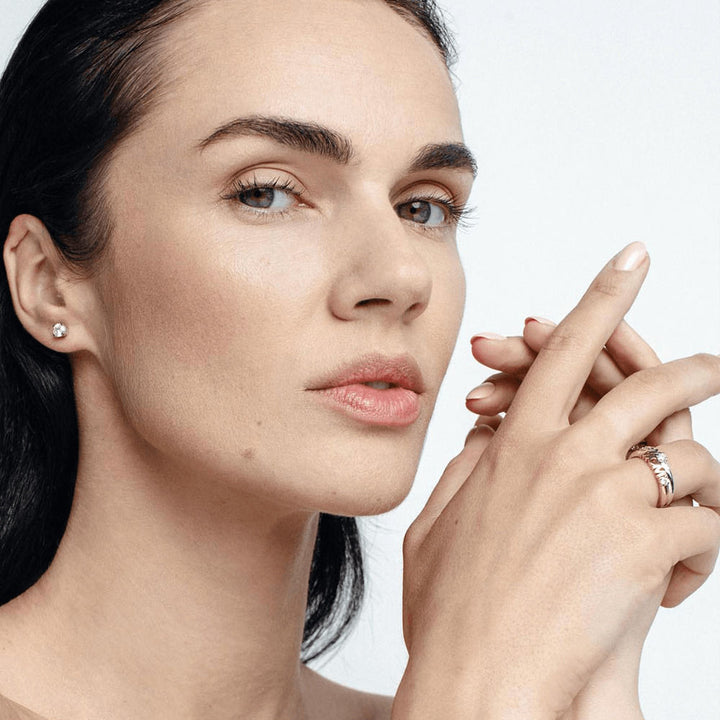 Becoming Boy 14K Whitegold Ring w. Lab-Grown Diamond