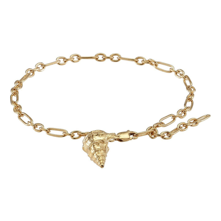 Seashell Anklet & Bracelet Gold Plated