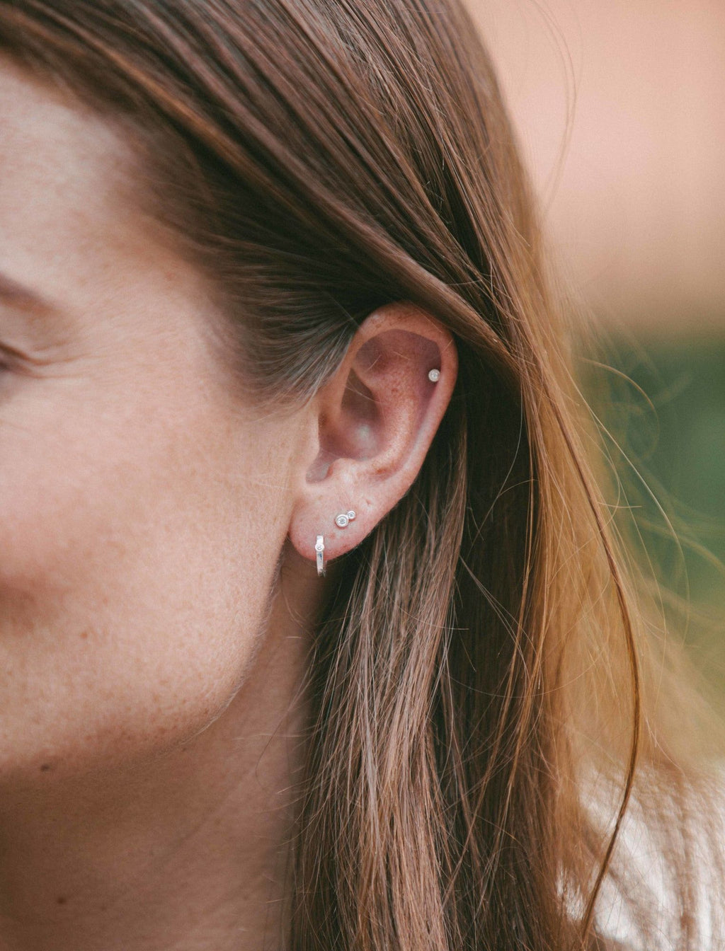 IX Couture Silver Earring