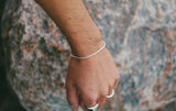 IX Rope Bracelet Silver
