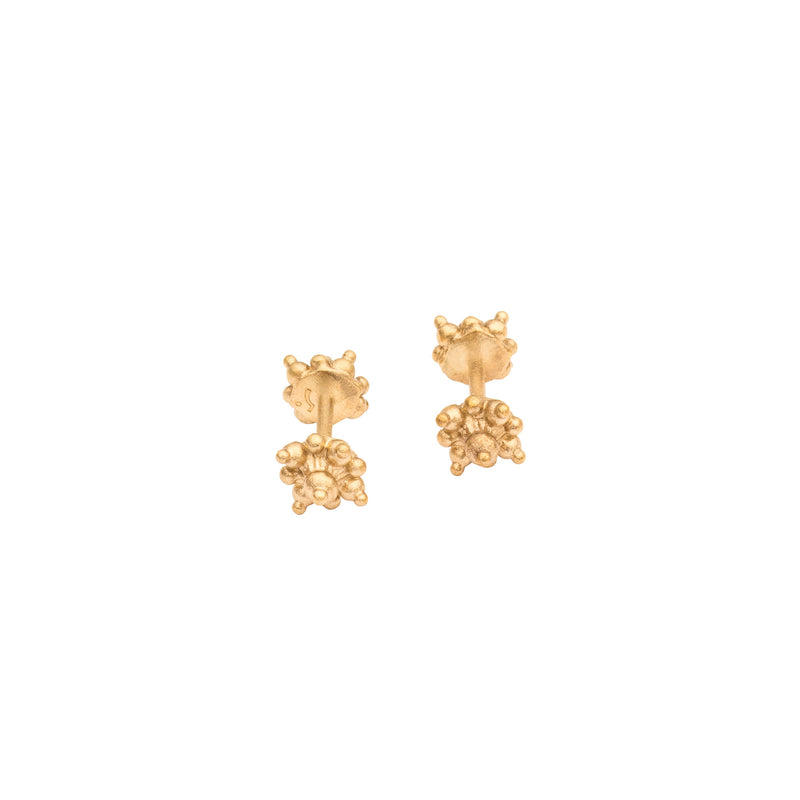 Blossoms 18K Gold Cufflinks
