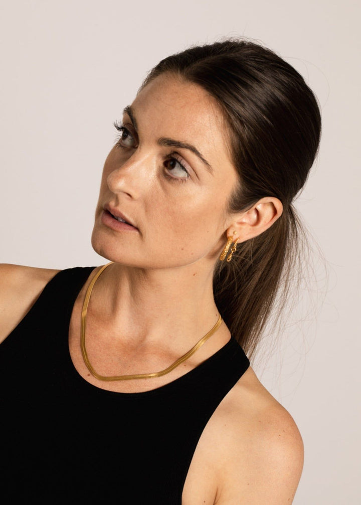 IX Milo 22K Gold Plated Necklace