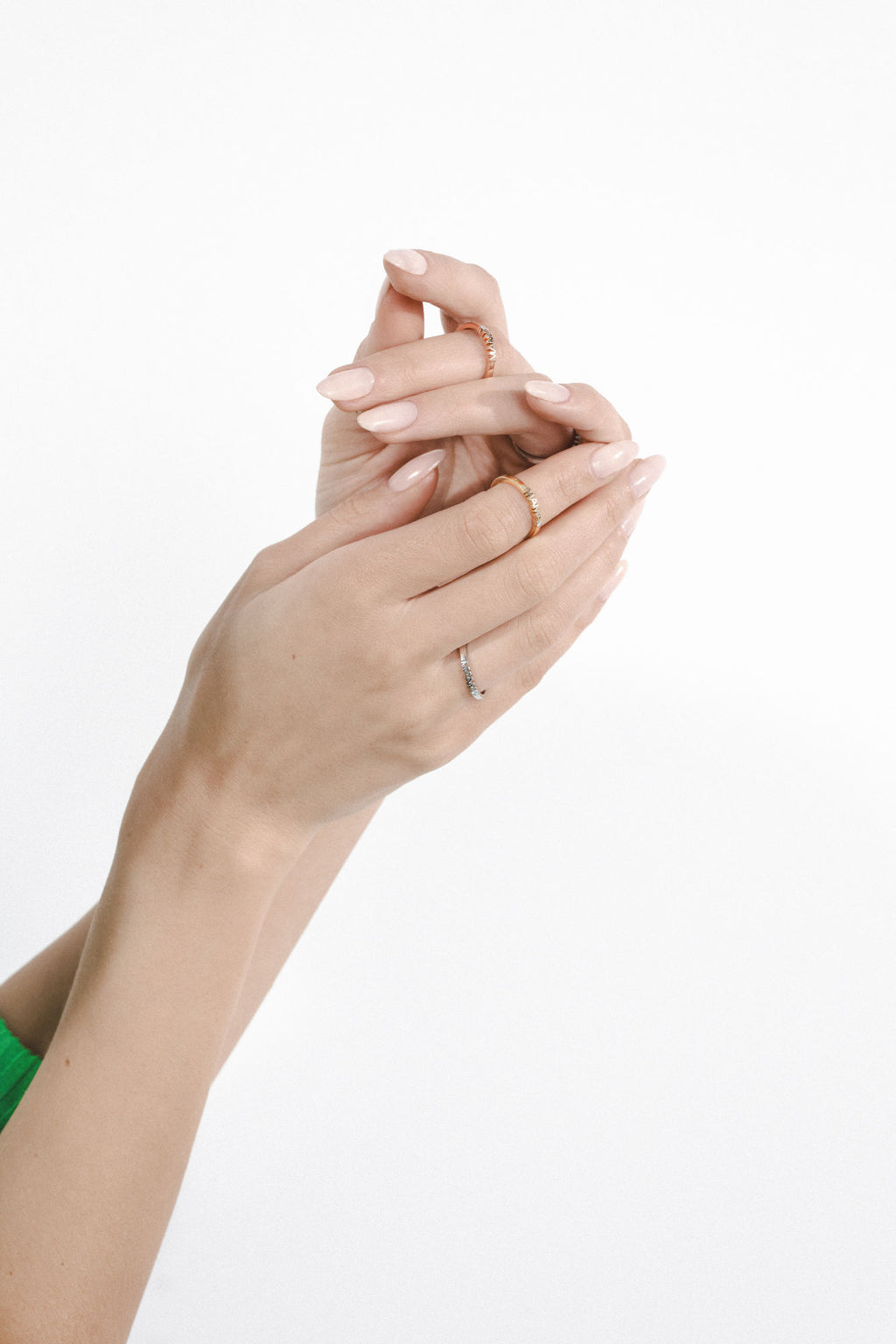 Becoming Mama 18K Gold Ring w. Lab-Grown Diamond