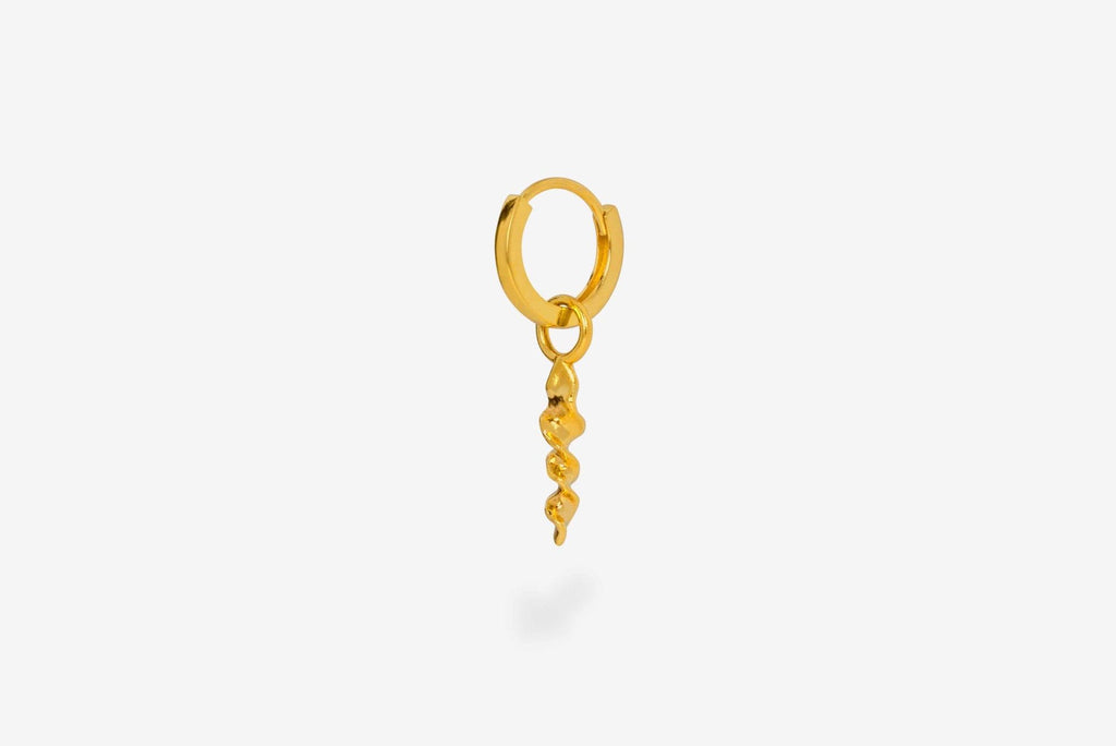 IX Conch Gold Plated Pendant