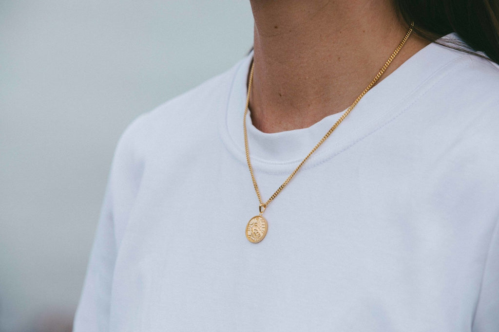 IX Treasure hunt Gold Plated Pendant