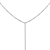 Disa Y sort Halskæde