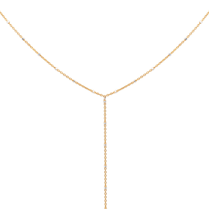 Disa Y 18K Gold Plated Necklace