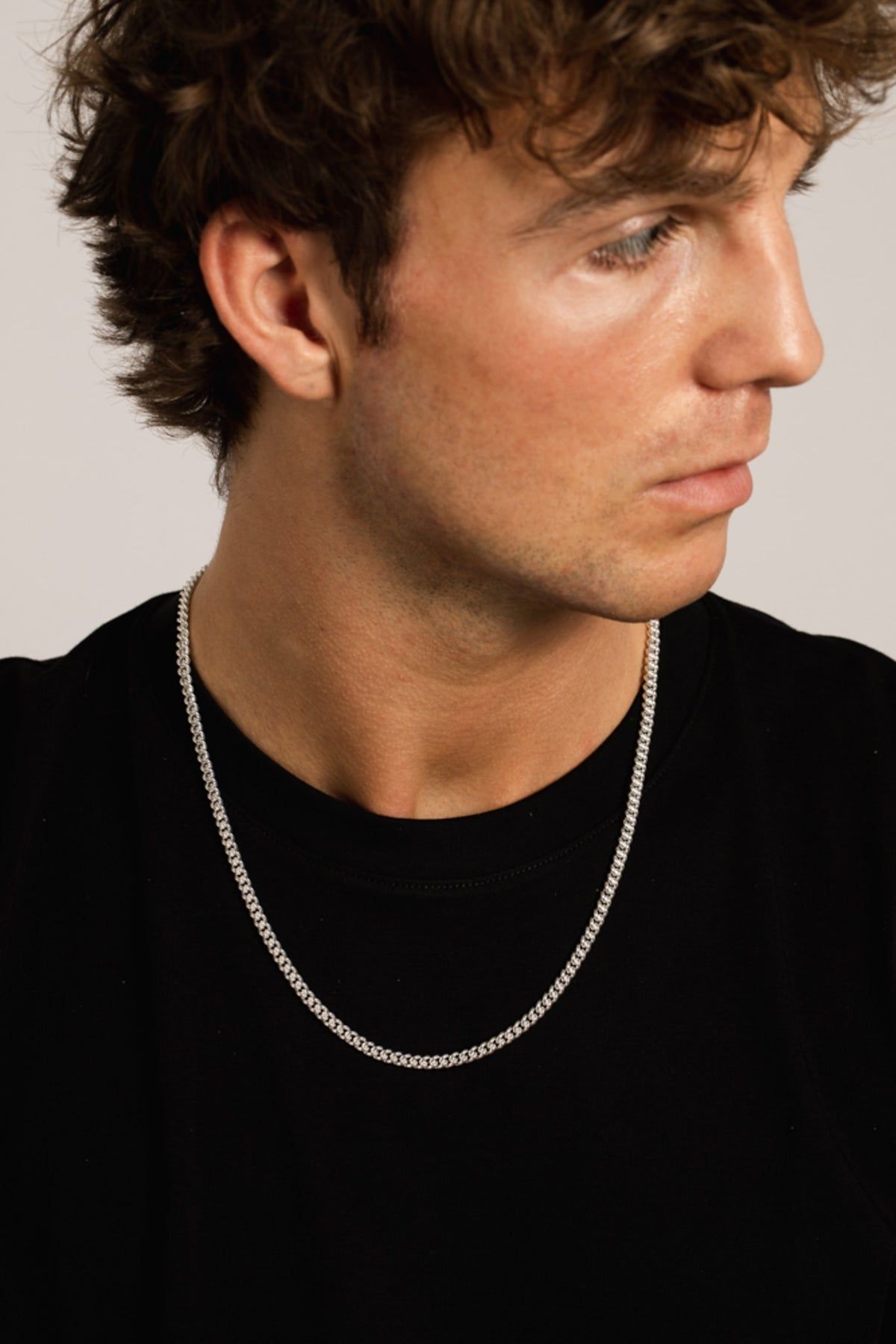 IX Leo Silver Necklace