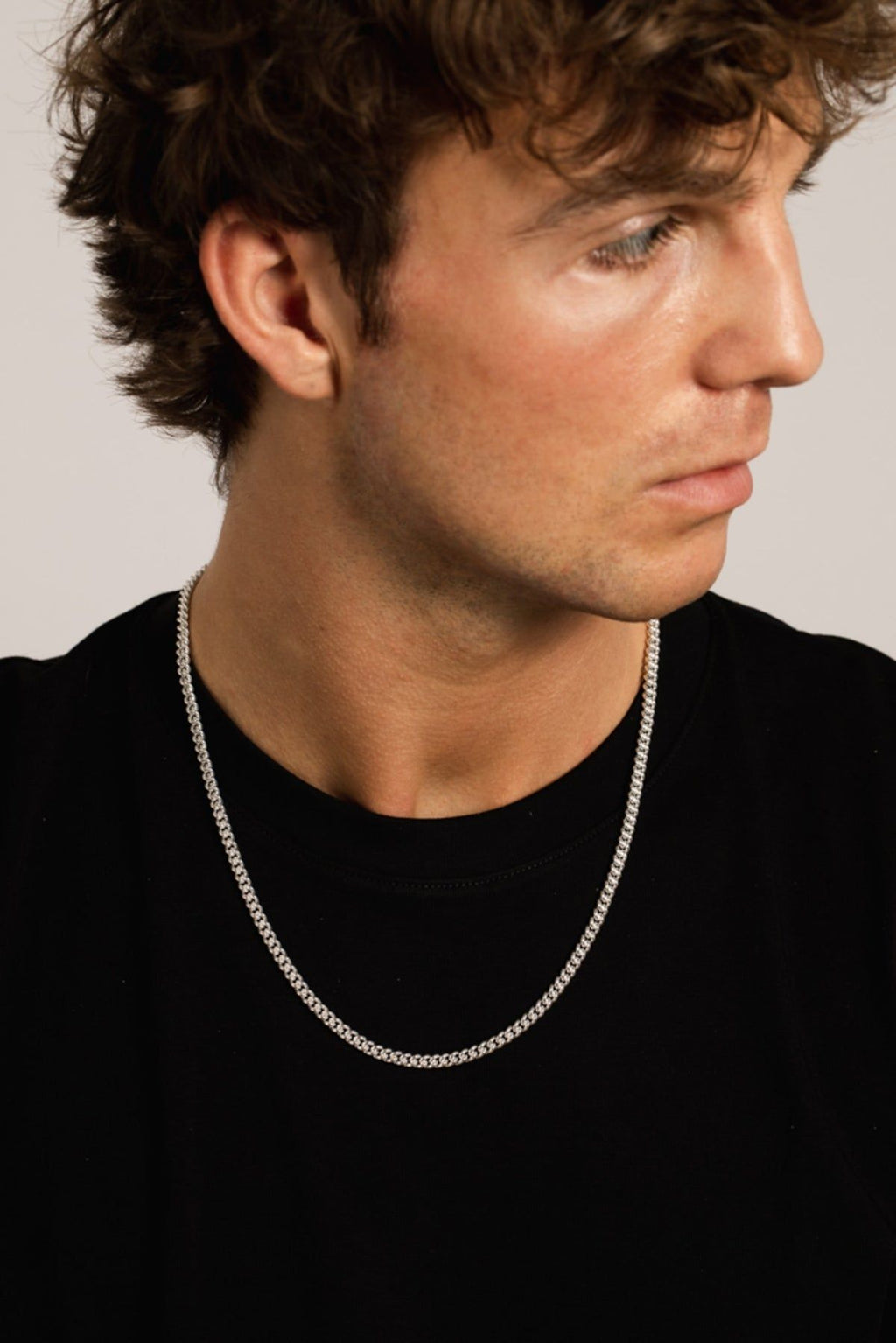 IX Leo Silver Necklace