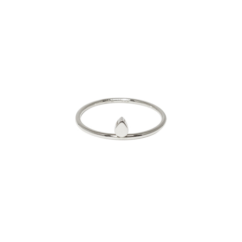 Droplet Silver Ring