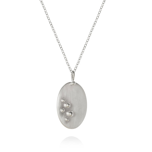 Delphis Silver Necklace