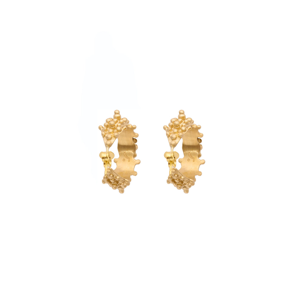 Ródia 18K Gold Hoops