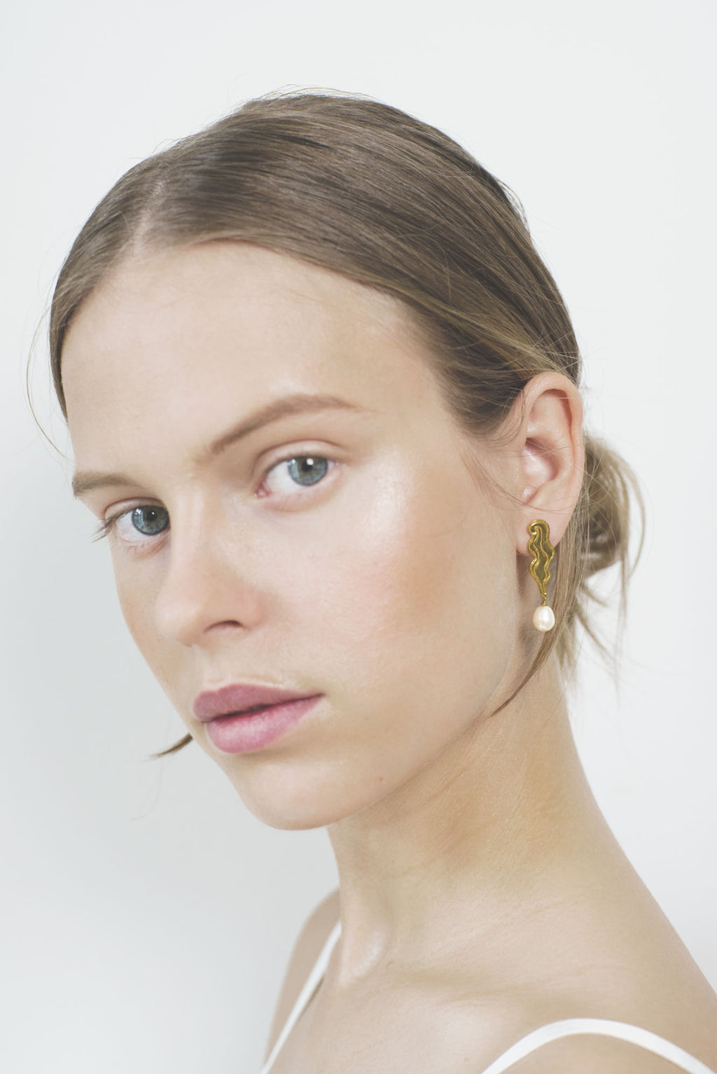 The Empress Gold Plated Earrings