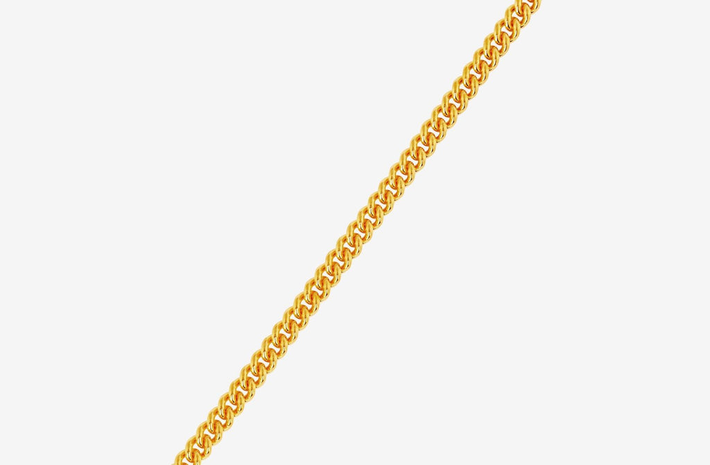 IX Leo 22K Gold Plated Necklace
