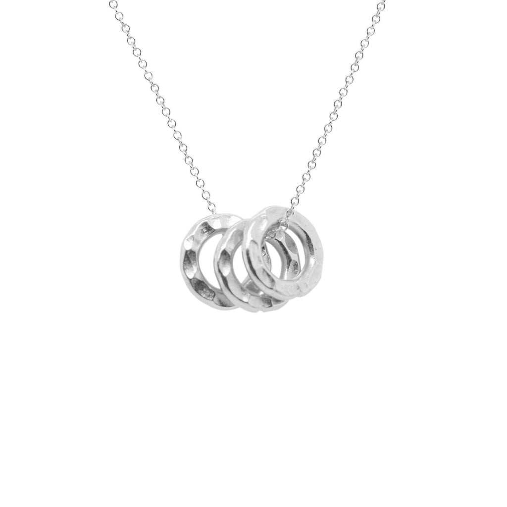 Facet Silver Necklace
