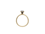 For a day 18K Gold Ring w. Diamond