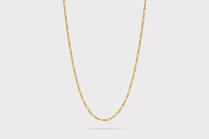 IX Figaro Gold Plated Necklace