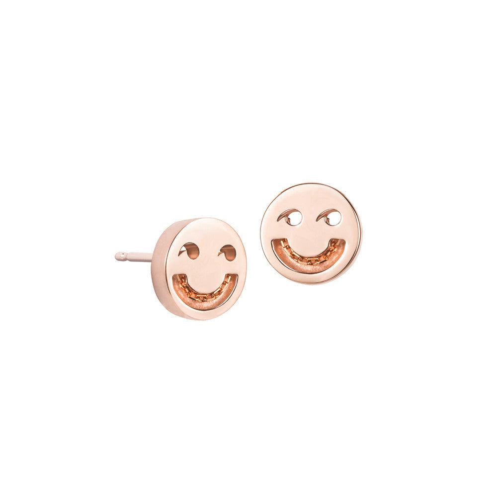 FRIENDS Jokey Chain 18K Gold Plated or Silver Earrings