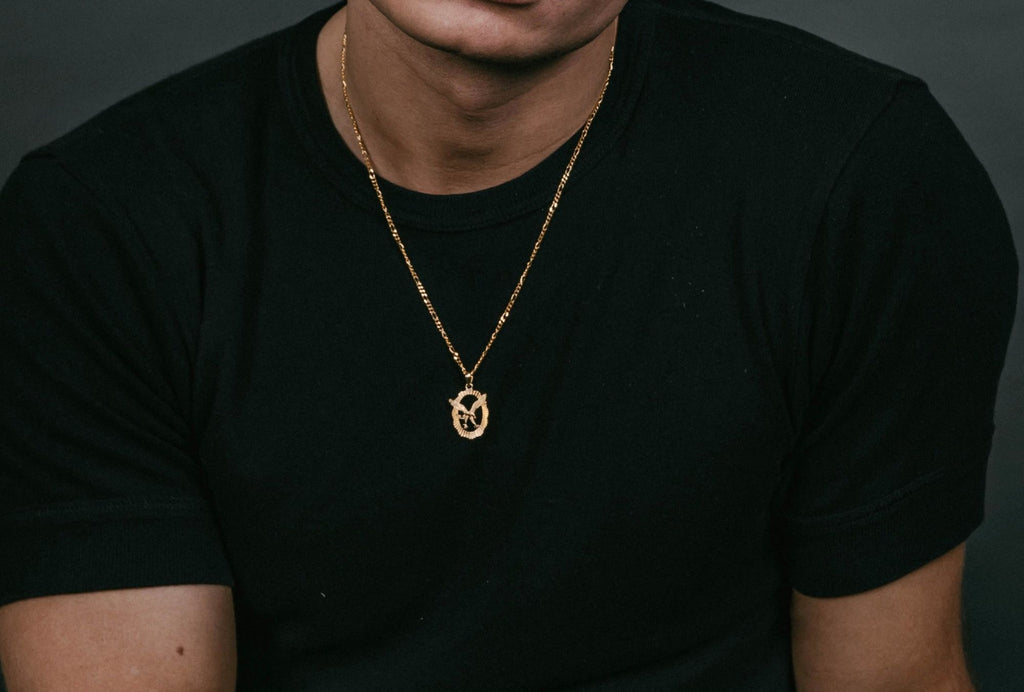 IX Eagle Gold Plated Pendant
