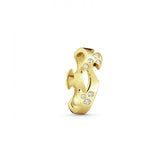 Fusion middle 18K Guld Ring m. Diamanter