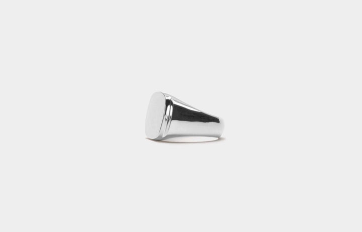 IX Cushion Polished Ring