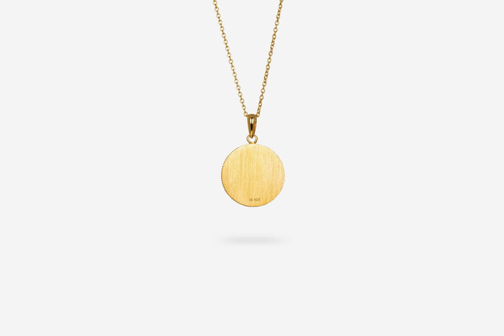 IX Treasure hunt Gold Plated Pendant