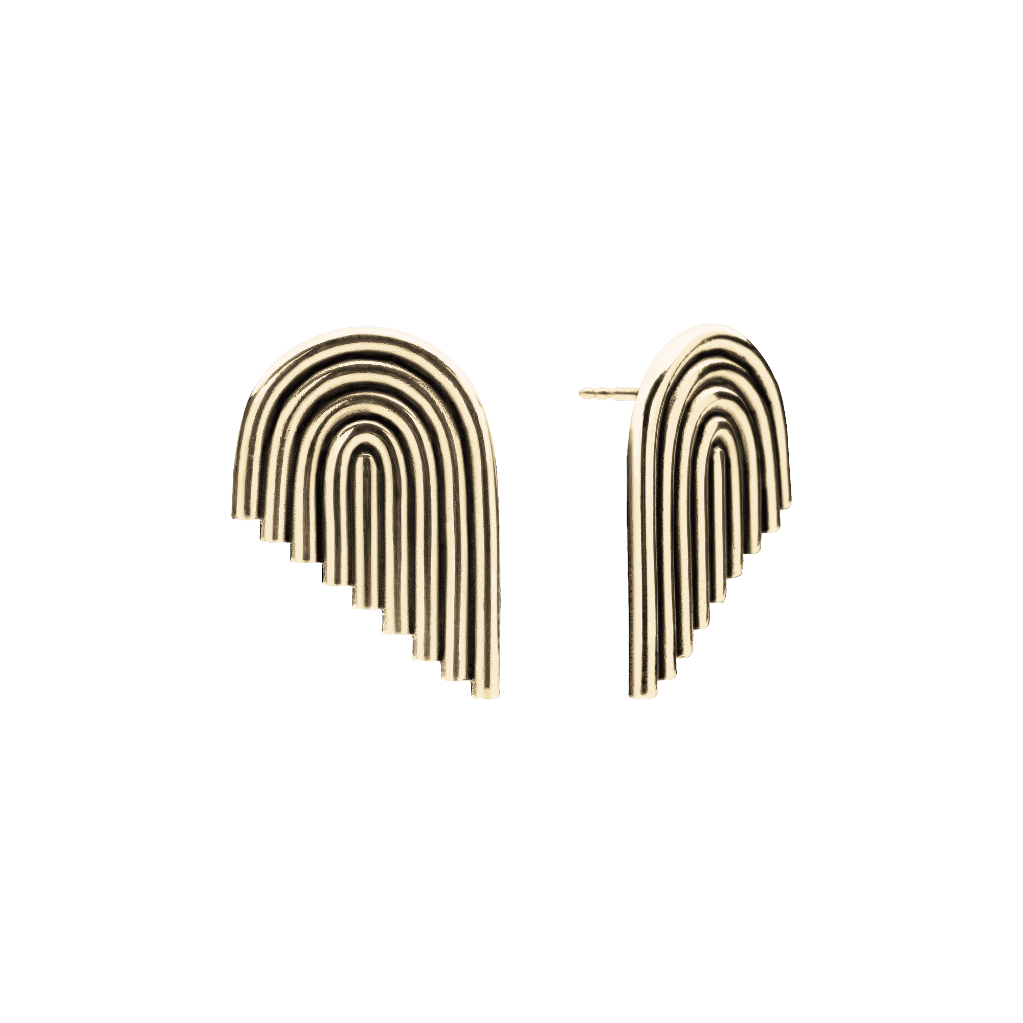 Supersonic Earrings Gold Plated