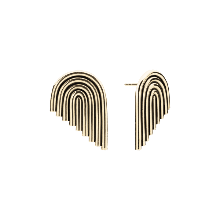 Supersonic Earrings Gold Plated