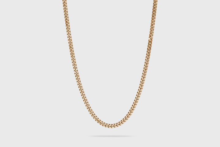 IX Curb 14K Gold Necklace