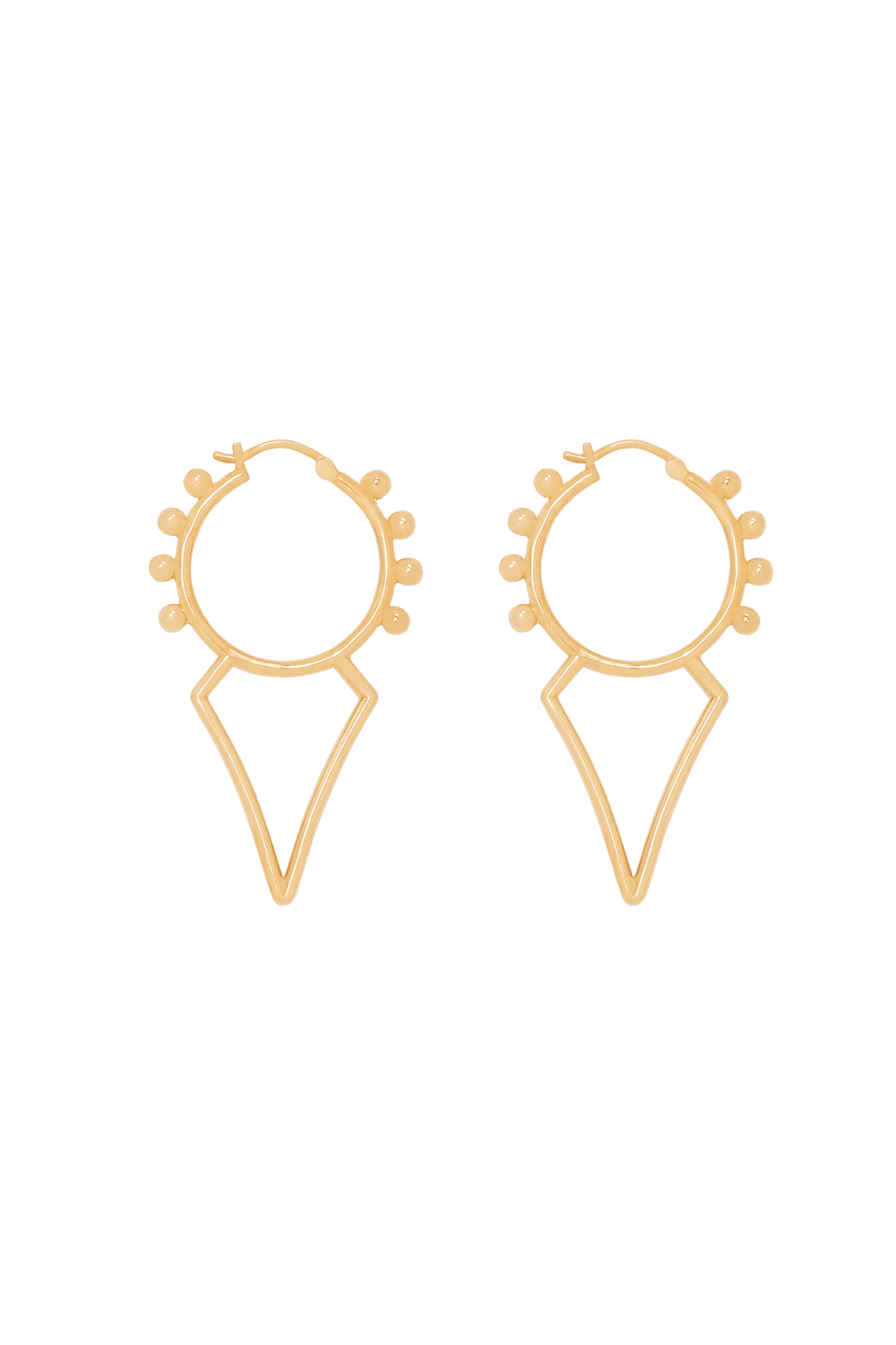 Dune Earrings Gold Plated
