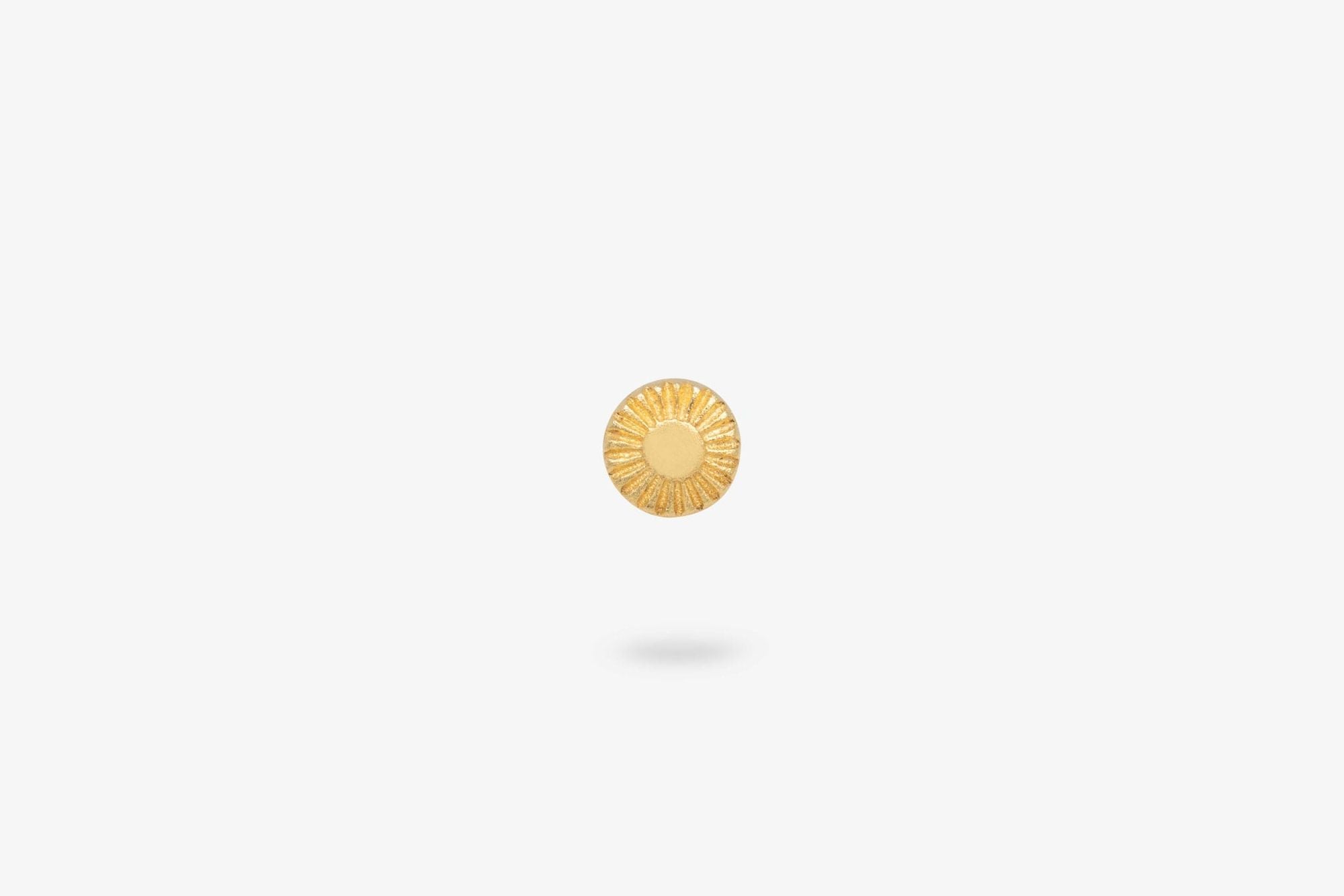 IX Cent Gold Plated Stud