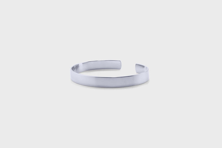 IX Cuff Silver Bangle