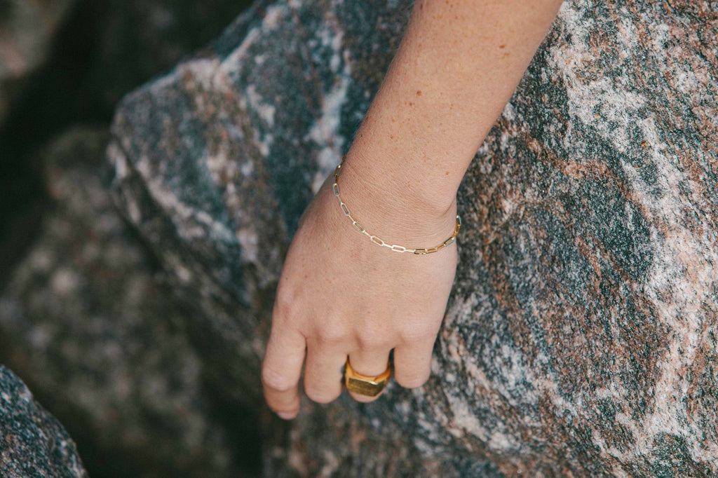 IX Aurora Gold Plated Bracelet